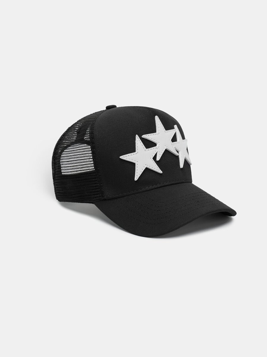 3 Star Trucker Hat