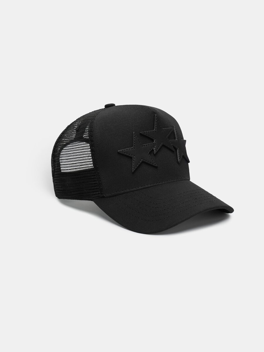 3 STAR TRUCKER HAT