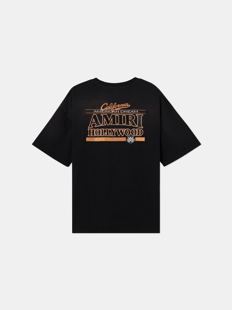 AMERICAN DREAM CRYSTAL OVERSIZED TEE