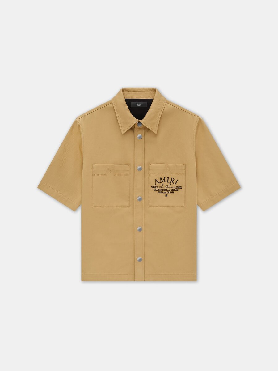 AMIRI ARTS DISTRICT CAMP SHIRT