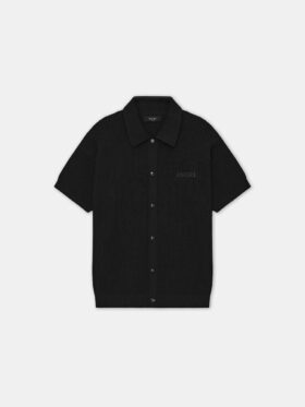 AMIRI CROCHET MESH SHIRT