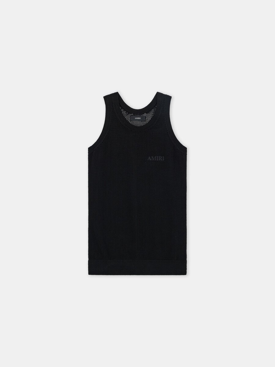 AMIRI KNIT MESH TANK