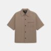 AMIRI PATCH CADY SHORT SLEEVE POCKET SHIRT