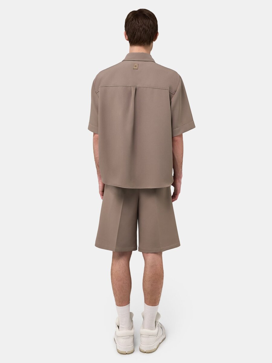 AMIRI PATCH CADY SHORT SLEEVE POCKET SHIRT