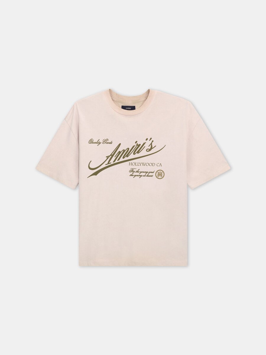 AMIRI QUALITY GOODS OVERSIZED TEE