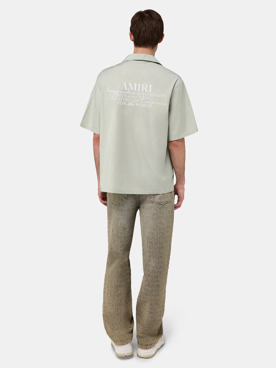 AMIRI SPIRIT BOX CAMP SHIRT