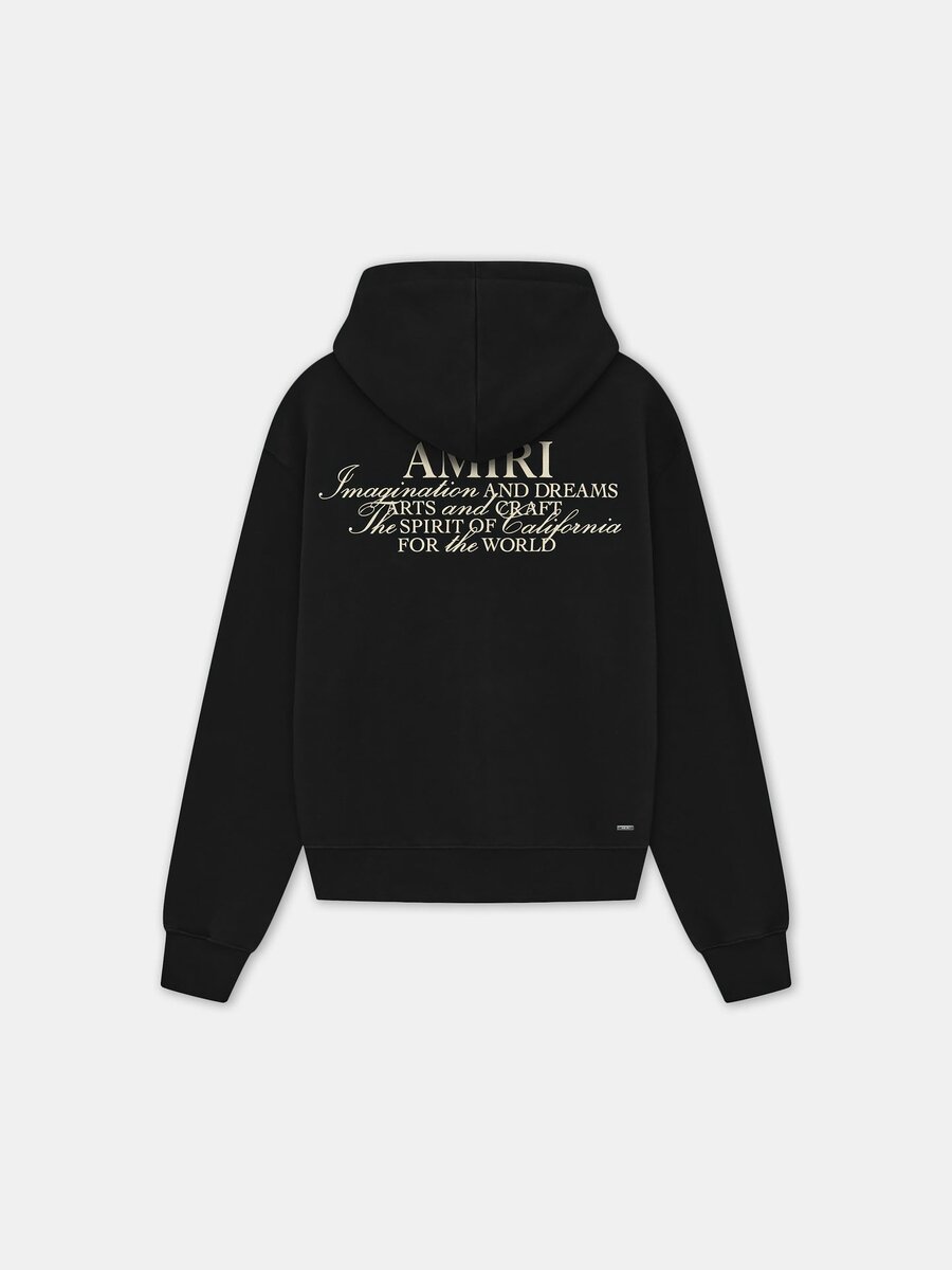 AMIRI SPIRIT ZIP HOODIE