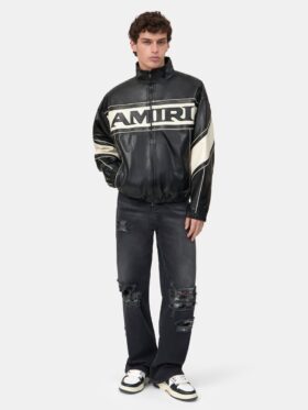 AMIRI SPORT LEATHER JACKET