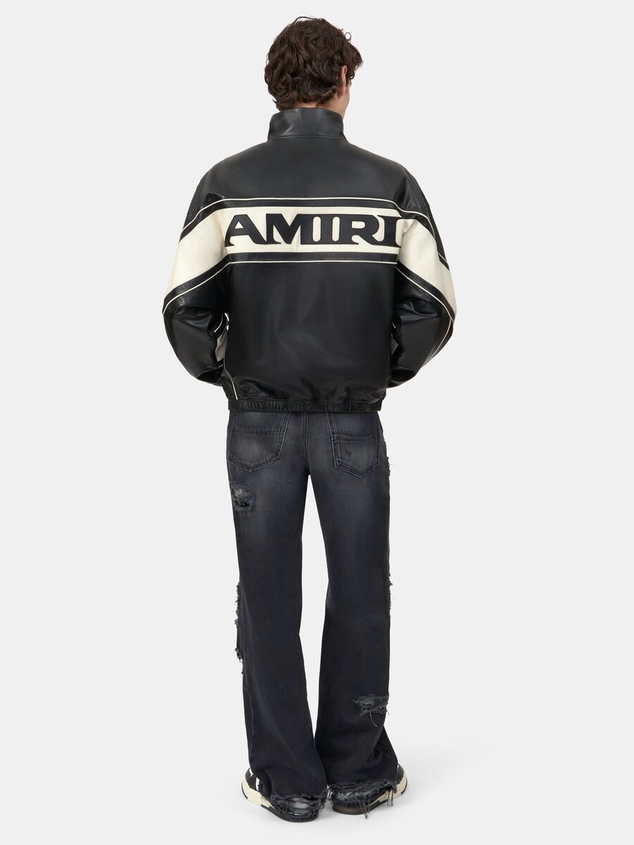 AMIRI SPORT LEATHER JACKET