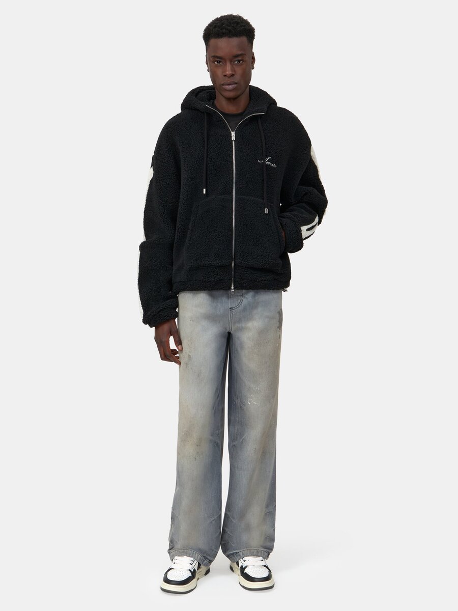 BONES FLEECE ZIP HOODIE