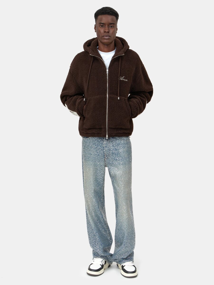 BONES FLEECE ZIP HOODIE