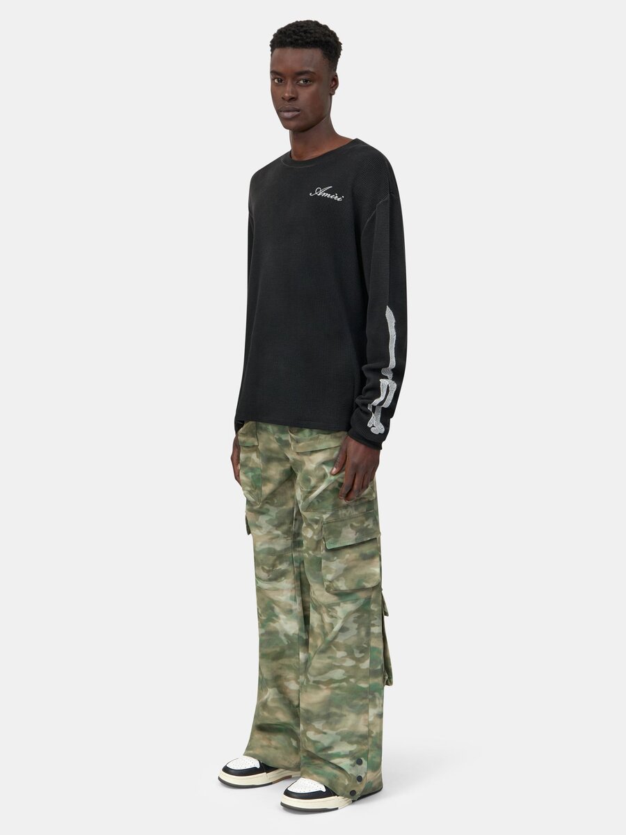 CAMO MULTI POCKET CARGO PANT
