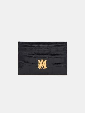 CROC EMBOSSED CARD HOLDER