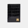 CROC EMBOSSED PASSPORT HOLDER