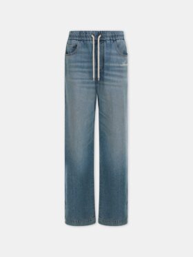 DRAWSTRING BAGGY JEAN
