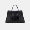 EMBOSSED CROC HONEY 50 TOTE