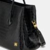 EMBOSSED CROC HONEY 50 TOTE