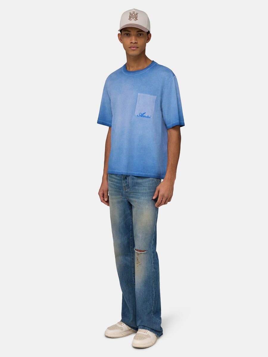 FADED POCKET BOX TEE