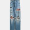 FLANNEL REPAIR BAGGY JEAN