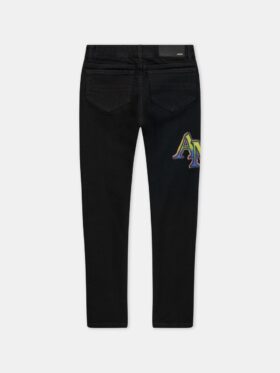 KIDS’ AMIRI STAGGERED JEAN