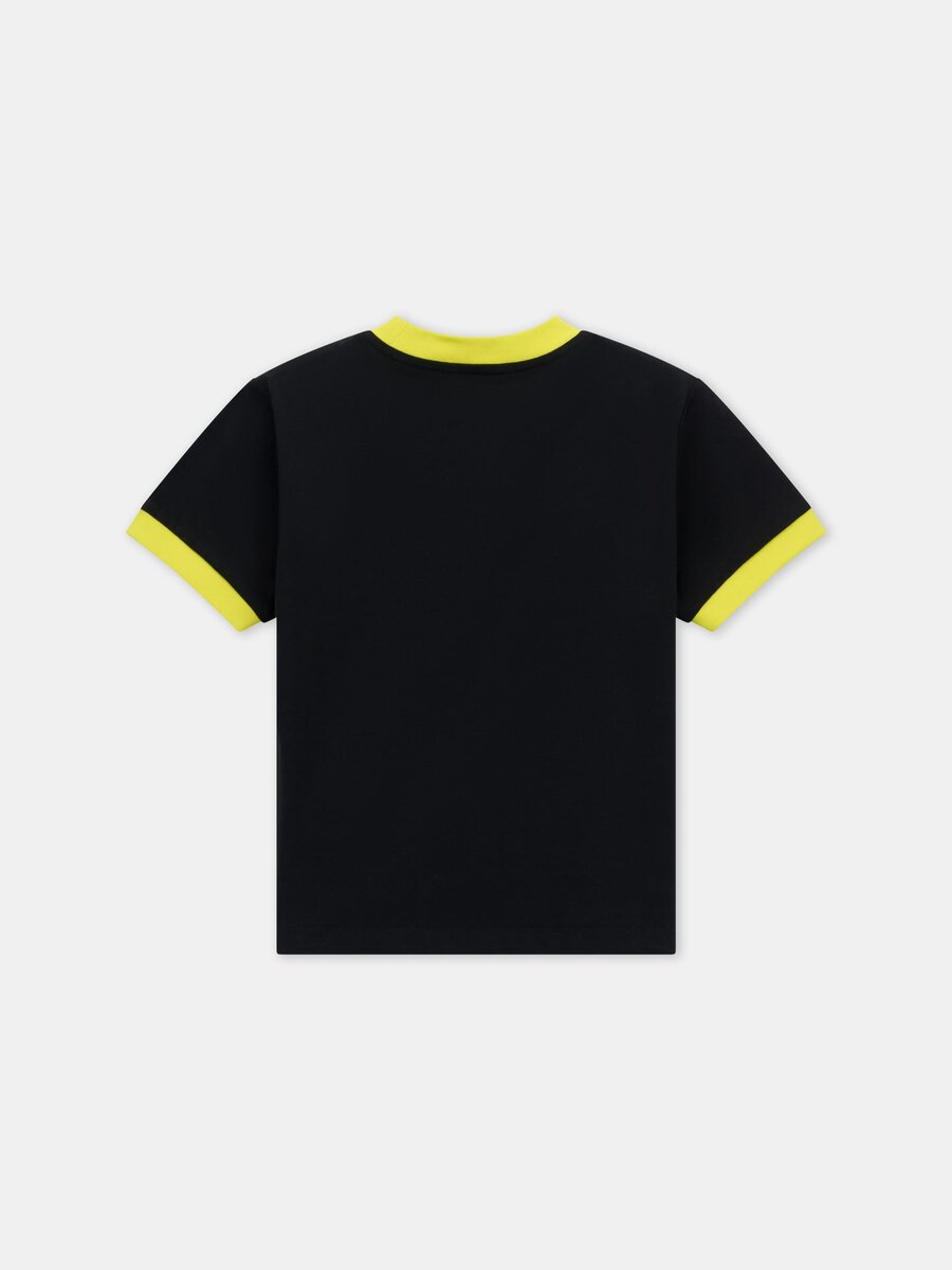 KIDS' AMIRI STAGGERED RINGER TEE