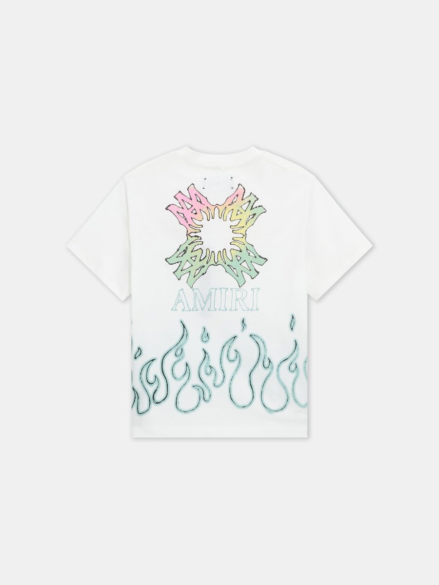 KIDS' MA QUAD FLAMES OVERSIZED TEE
