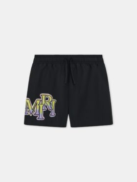 KIDS' STAGGERED SWIM SHORT