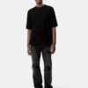 LEATHER STRAIGHT MX1 JEAN