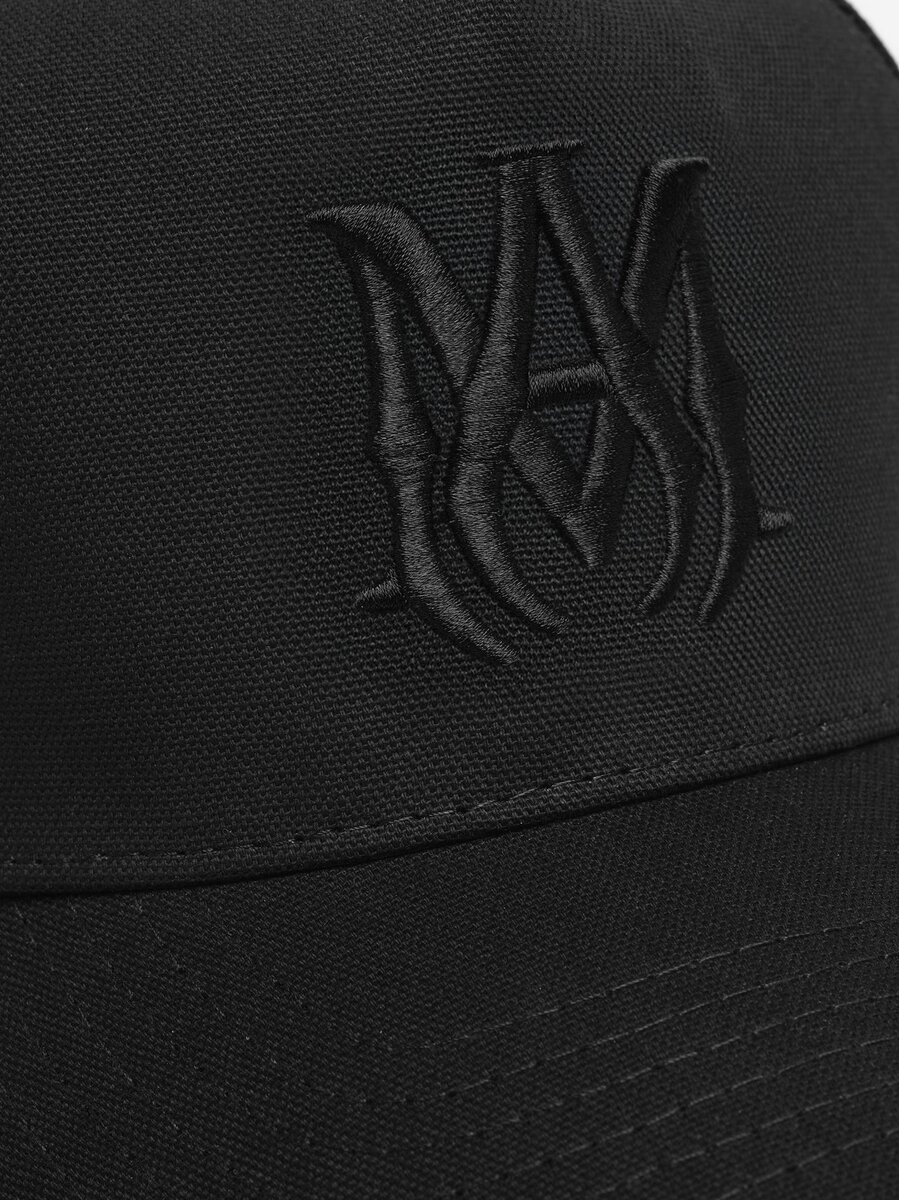MA AMIRI STAGGERED CANVAS HAT