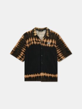 MA PATCH TIE DYE KNIT SHIRT