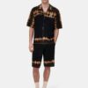 MA PATCH TIE DYE KNIT SHIRT