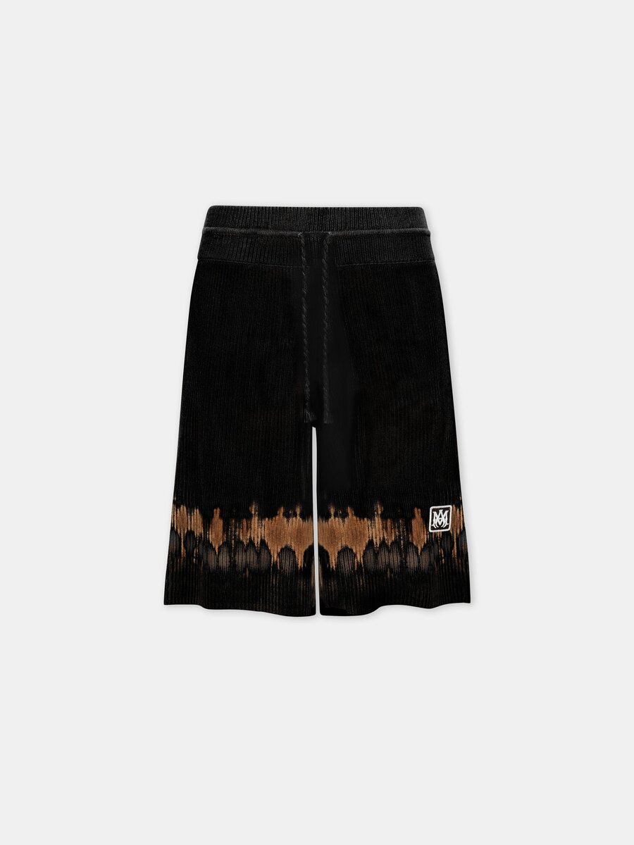 MA PATCH TIE DYE KNIT SHORT
