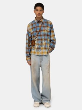 MA QUAD BLEACHED FLANNEL
