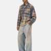 MA QUAD BLEACHED FLANNEL