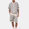 MA QUAD CHECK MESH KNIT SHORT