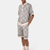 MA QUAD CHECK MESH KNIT SHORT