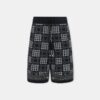MA QUAD CHECK MESH KNIT SHORT