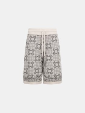 MA QUAD CHECK MESH KNIT SHORT
