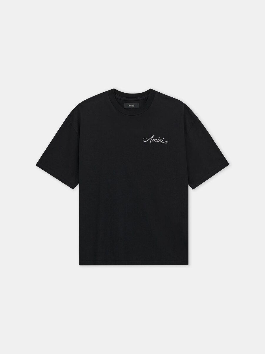 MA QUAD CHECKERBOARD OVERSIZED TEE