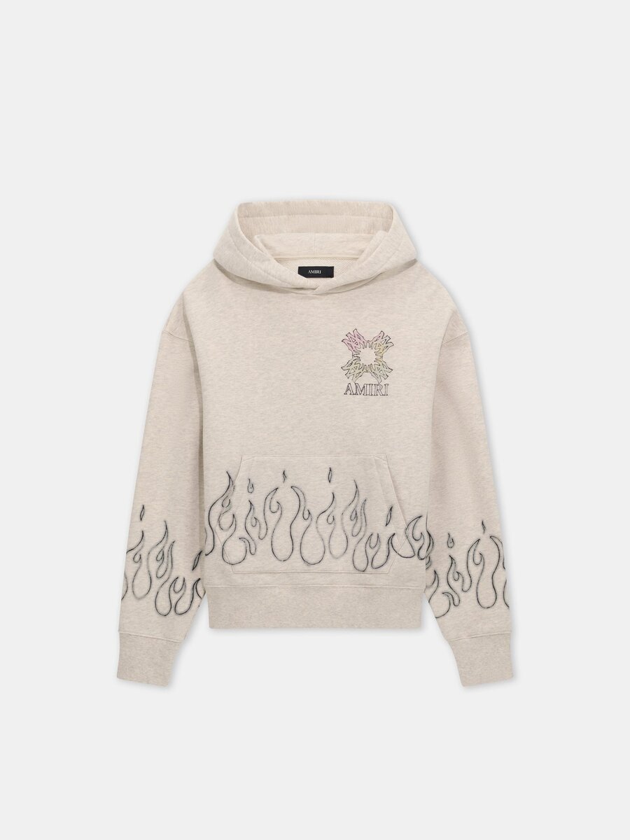 MA QUAD FLAMES OVERSIZED HOODIE