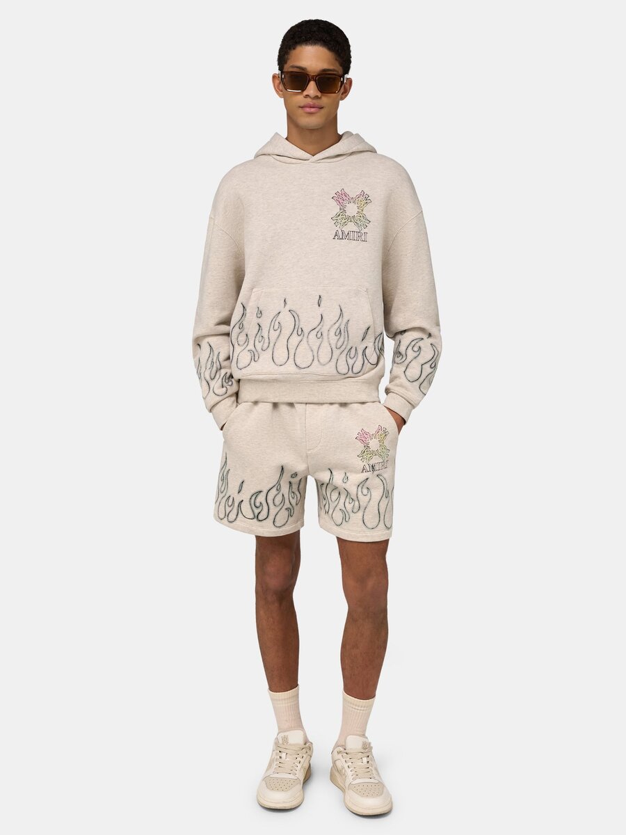 MA QUAD FLAMES OVERSIZED HOODIE