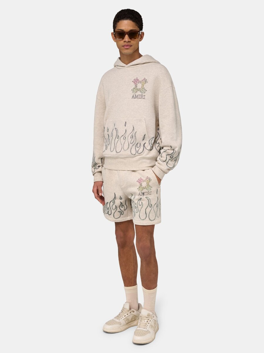 MA QUAD FLAMES OVERSIZED HOODIE
