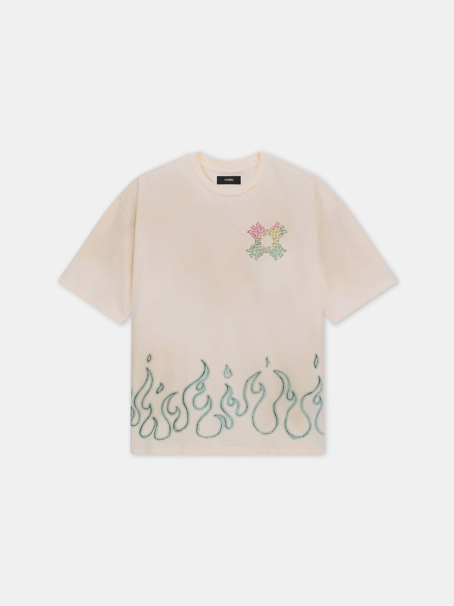 MA QUAD FLAMES OVERSIZED TEE
