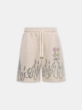 MA QUAD FLAMES SWEATSHORT
