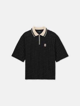 MA QUAD ZIP TOWELING POLO