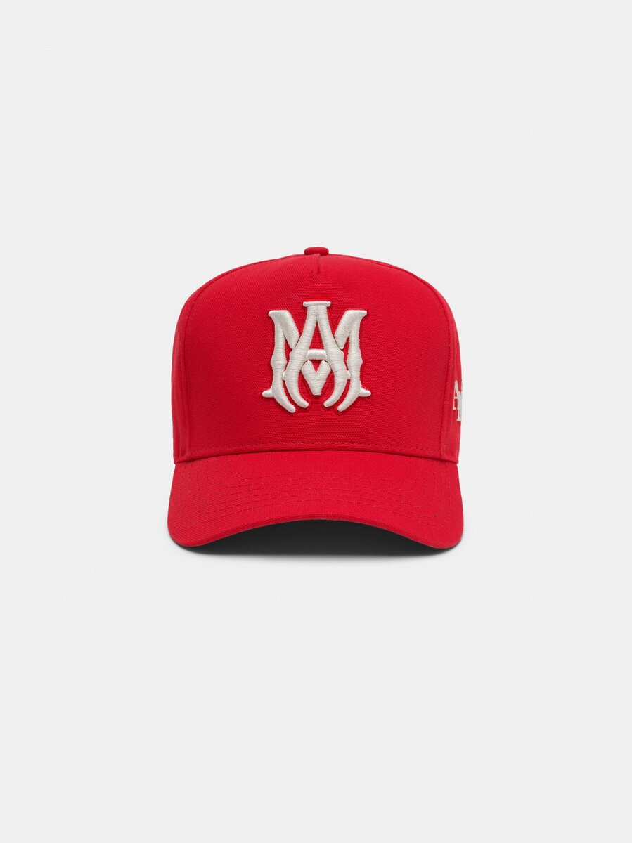 MA STAGGERED AMIRI FULL CANVAS HAT