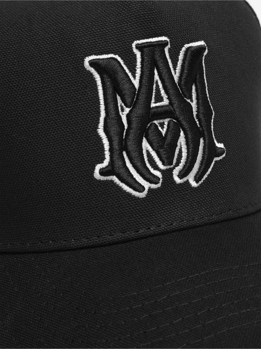 MA STAGGERED AMIRI FULL CANVAS HAT