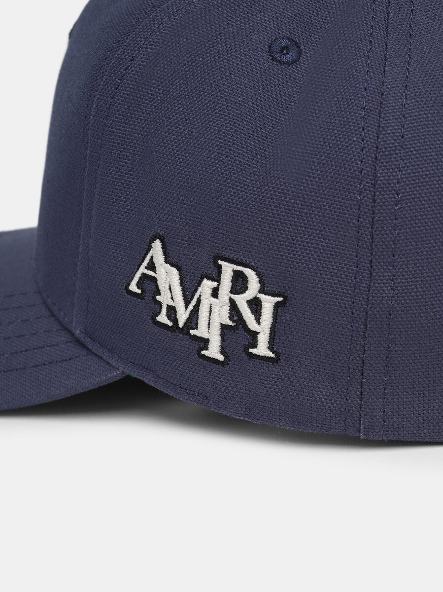 MA STAGGERED AMIRI FULL CANVAS HAT