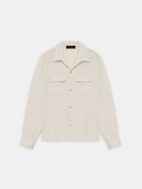 ROUND POCKET DRESS SHIRT