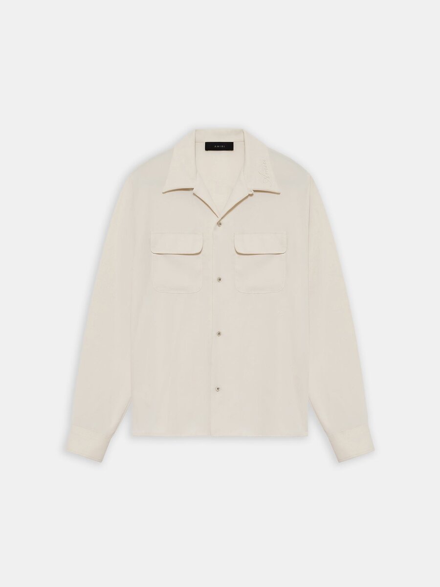 ROUND POCKET DRESS SHIRT